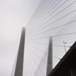 Vladivostok bridge over the Golden Horn Bay