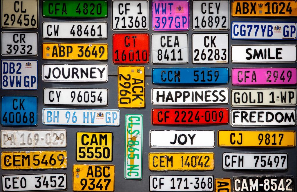 Current License Plate Colors and Their Meanings