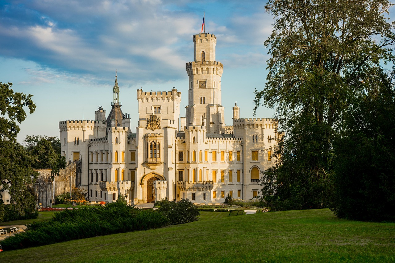 A castle in the hills of Bohemia, a land famous for its fortresses