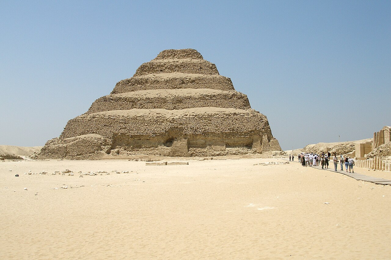 Another view of the Step Pyramid of Djoser