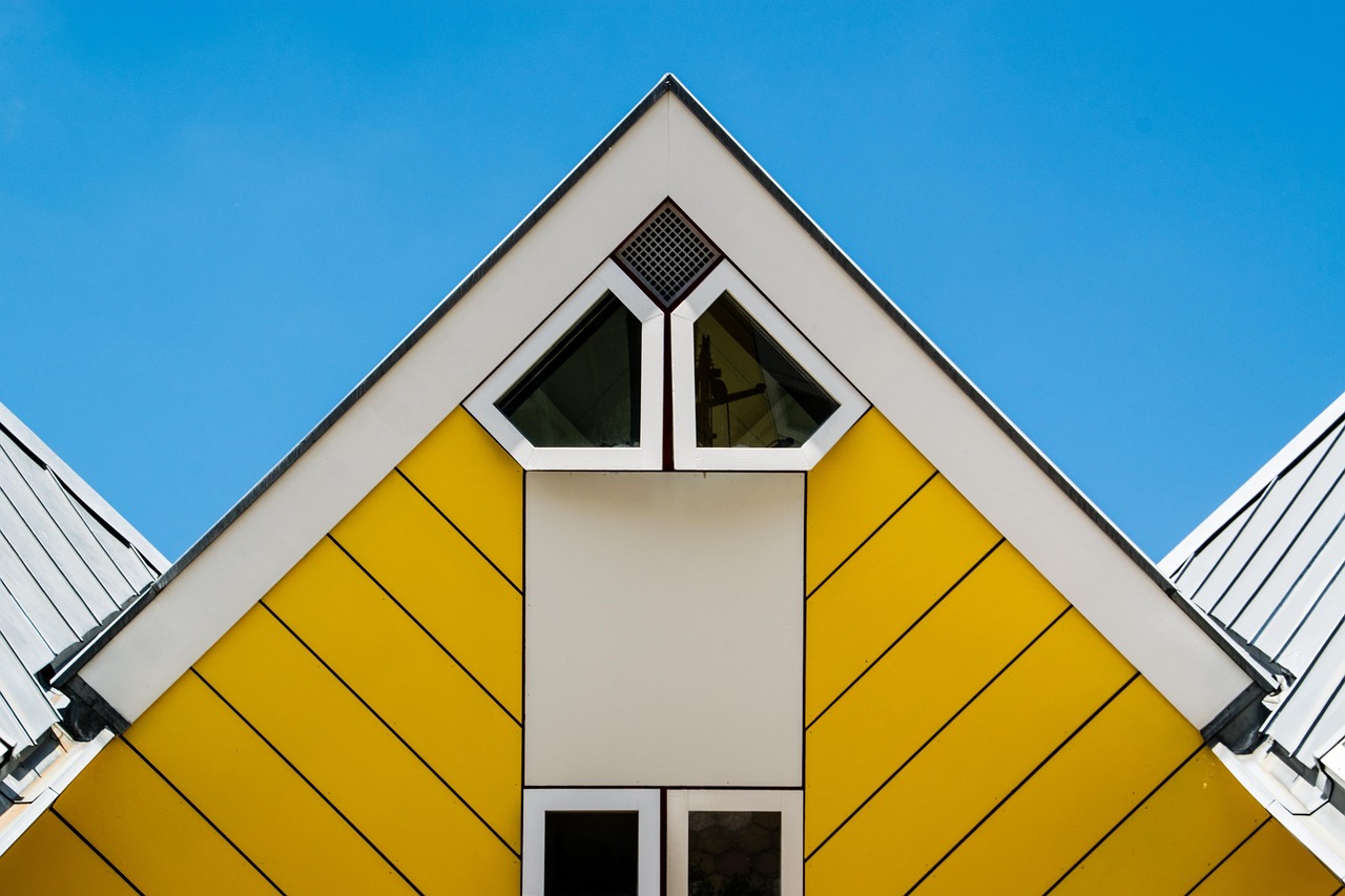 The modernist cube houses of Rotterdam, reflecting Dutch innovation in architecture and design