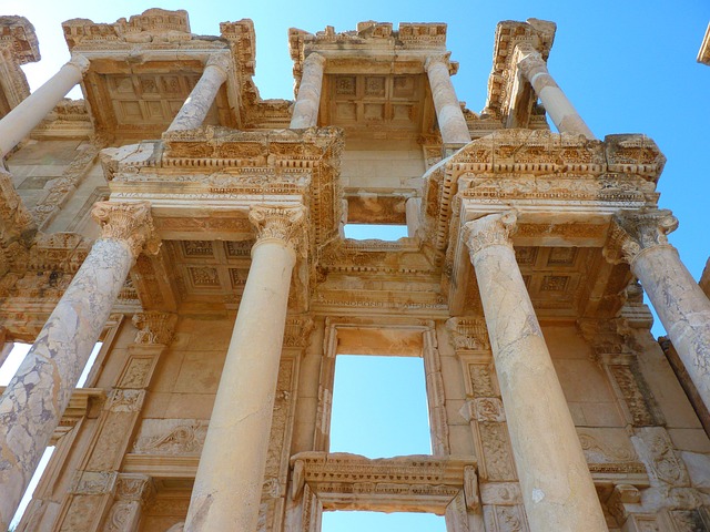 The Library of Celsus at ancient Ephesus