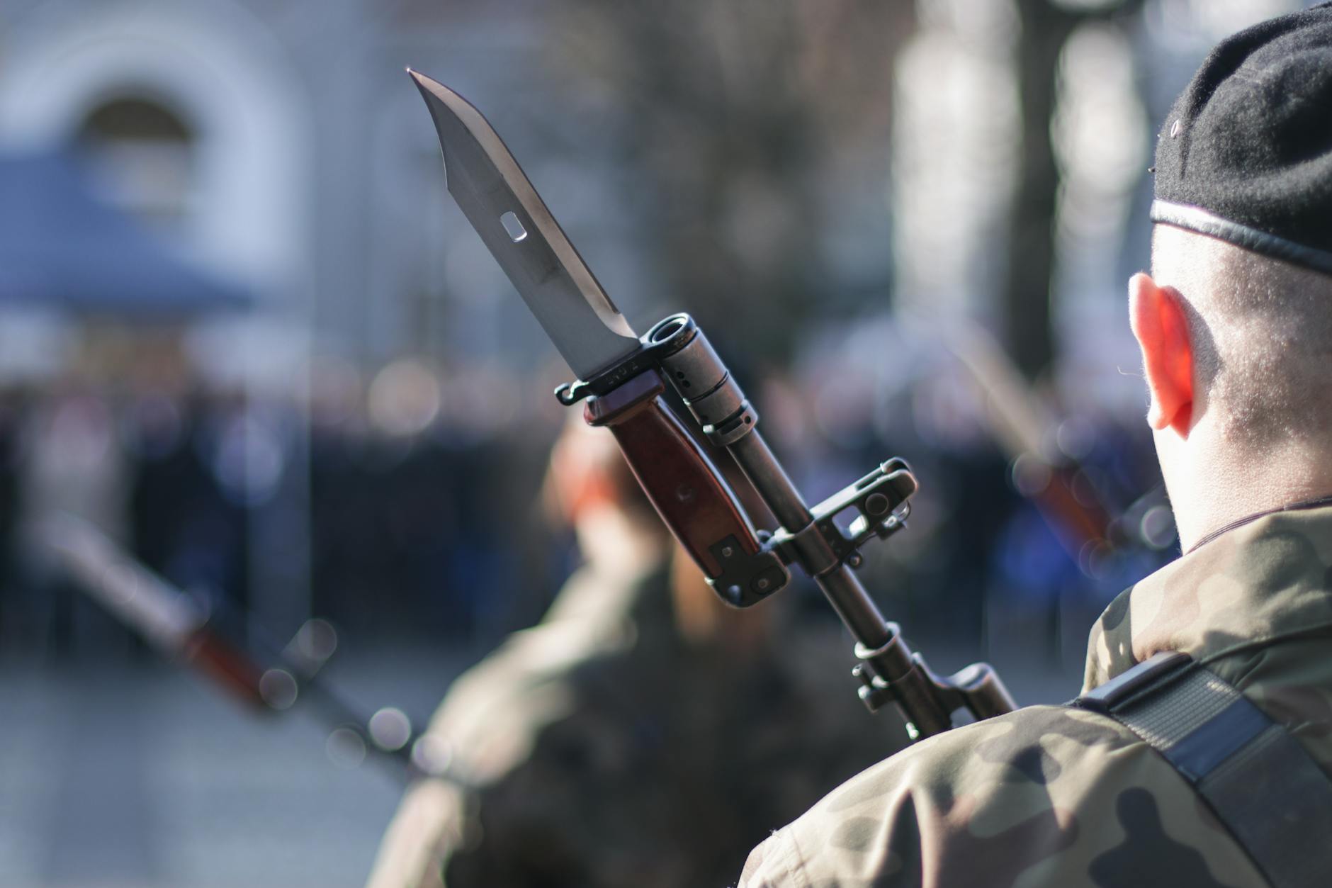 From the First Balkan Bayonet