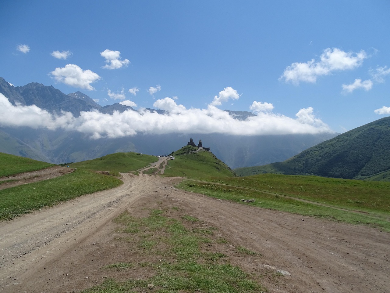 A Georgian Orthodox monastery, reflecting the deep Christian faith at the heart of Georgian identity.
