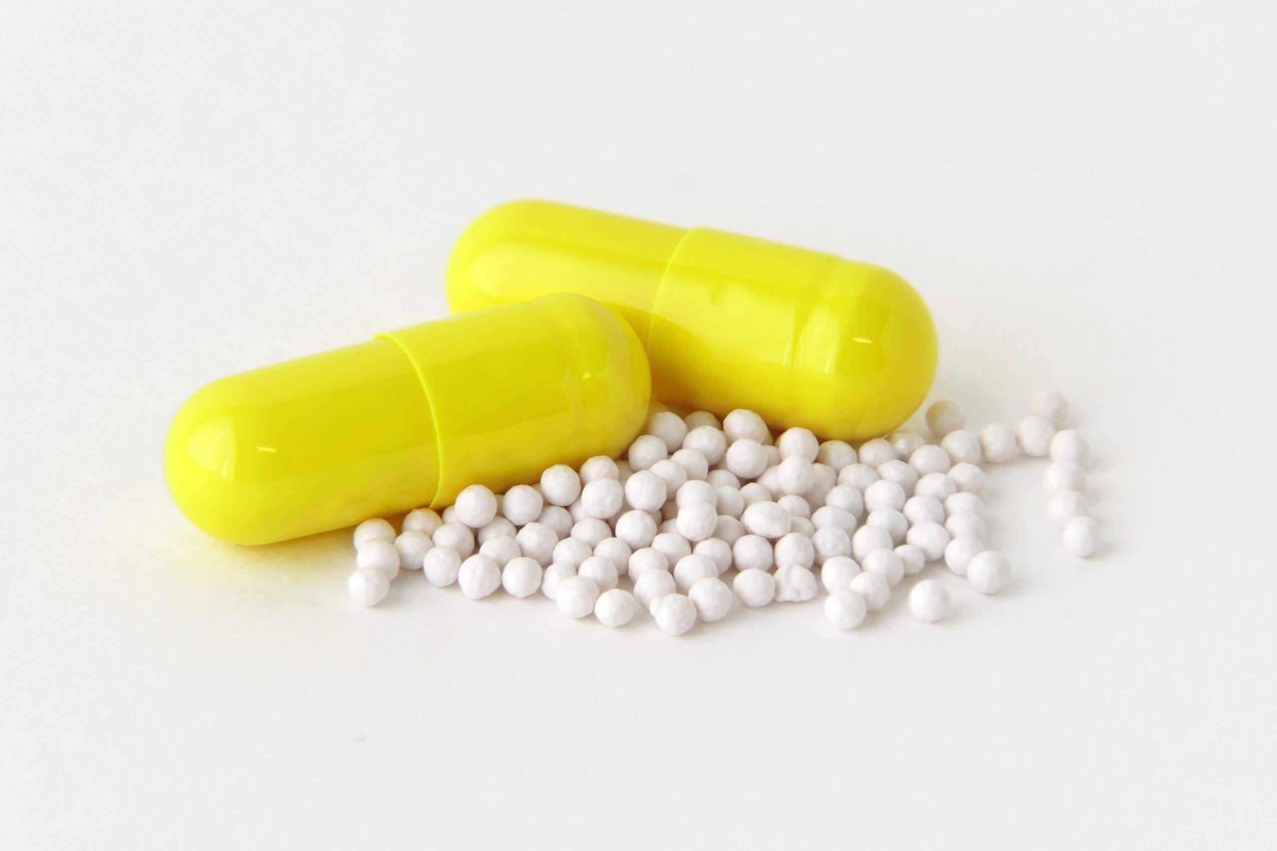 Proton pump inhibitors such as omeprazole reduce stomach acid production — Wikimedia Commons (CC0)