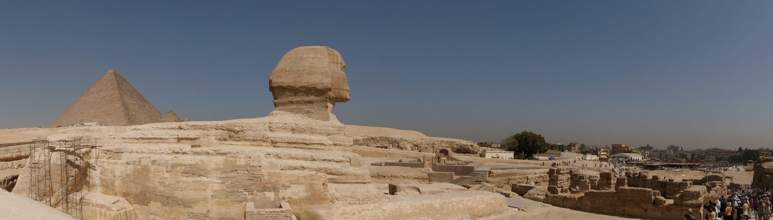 The Sphinx and the Great Pyramid