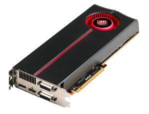 A graphics card with a GPU