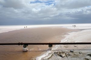 The vast white salt flats of the Great Rann of Kutch in Gujarat