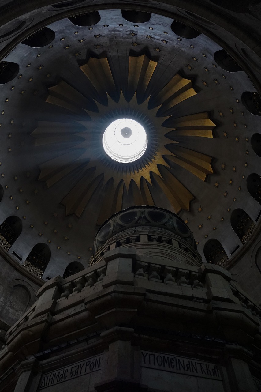 Interior of the Church of the Holy Sepulchre
