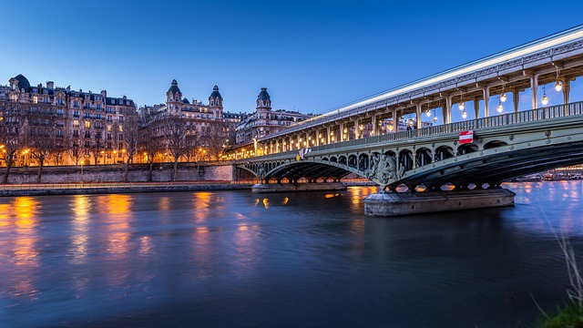 A bridge to the Ile Saint-Louis