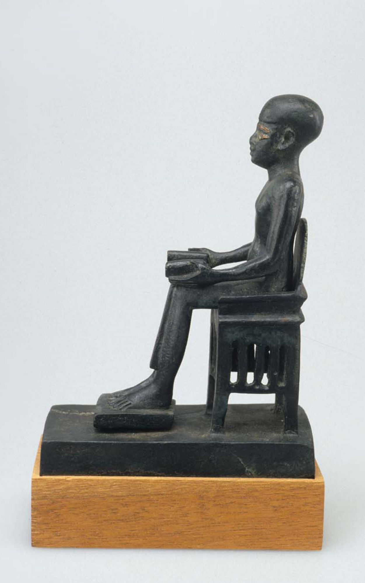 A statue of Imhotep