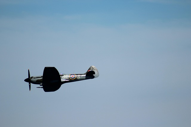 A historic fighter aircraft