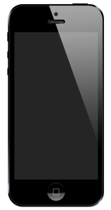 An Apple iPhone