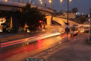 A street view of urban life in Iraq