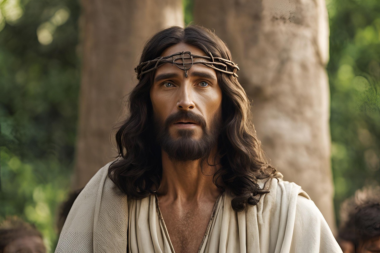 Image evoking Jesus of Nazareth