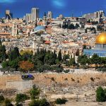 The ancient walled Old City of Jerusalem, the spiritual heart of the Jewish people for three thousand years.