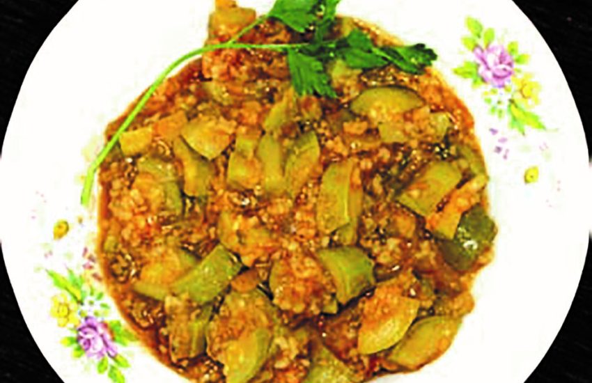 Kabak Cirpma Yemegi
