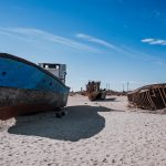 The shrinking Aral Sea, Karakalpakstan
