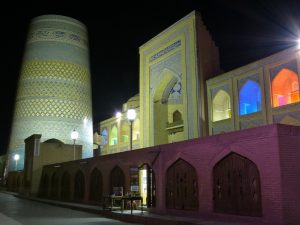 Tiled architecture of Khiva