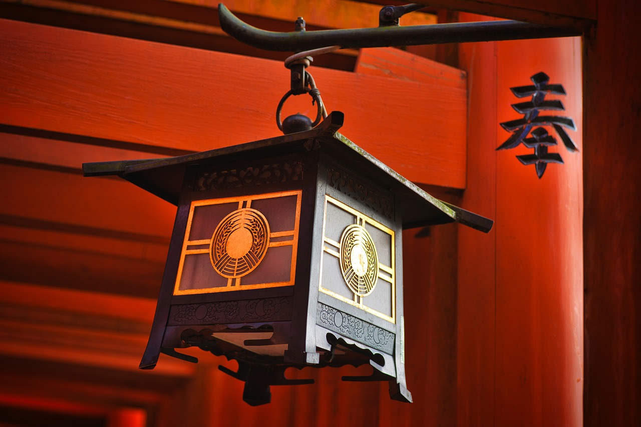 Kasuga Taisha shrine and its lanterns in Nara, Japan