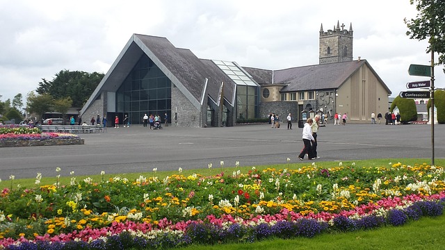 The grounds and gardens of Knock Shrine