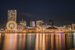 Kobe city and port