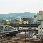 Kyoto Station area and city skyline