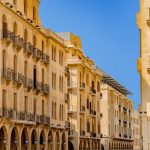 The cityscape of Beirut, the capital of Lebanon, a metropolis rebuilt many times over after war and disaster.