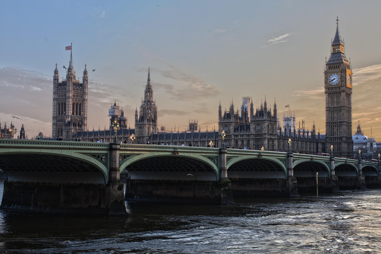 Big Ben and the Houses of Parliament in London