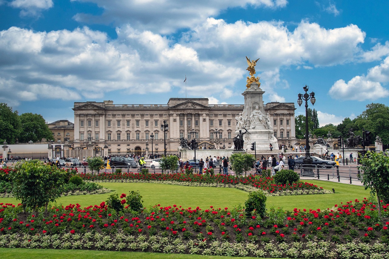 Buckingham Palace, the royal residence in London
