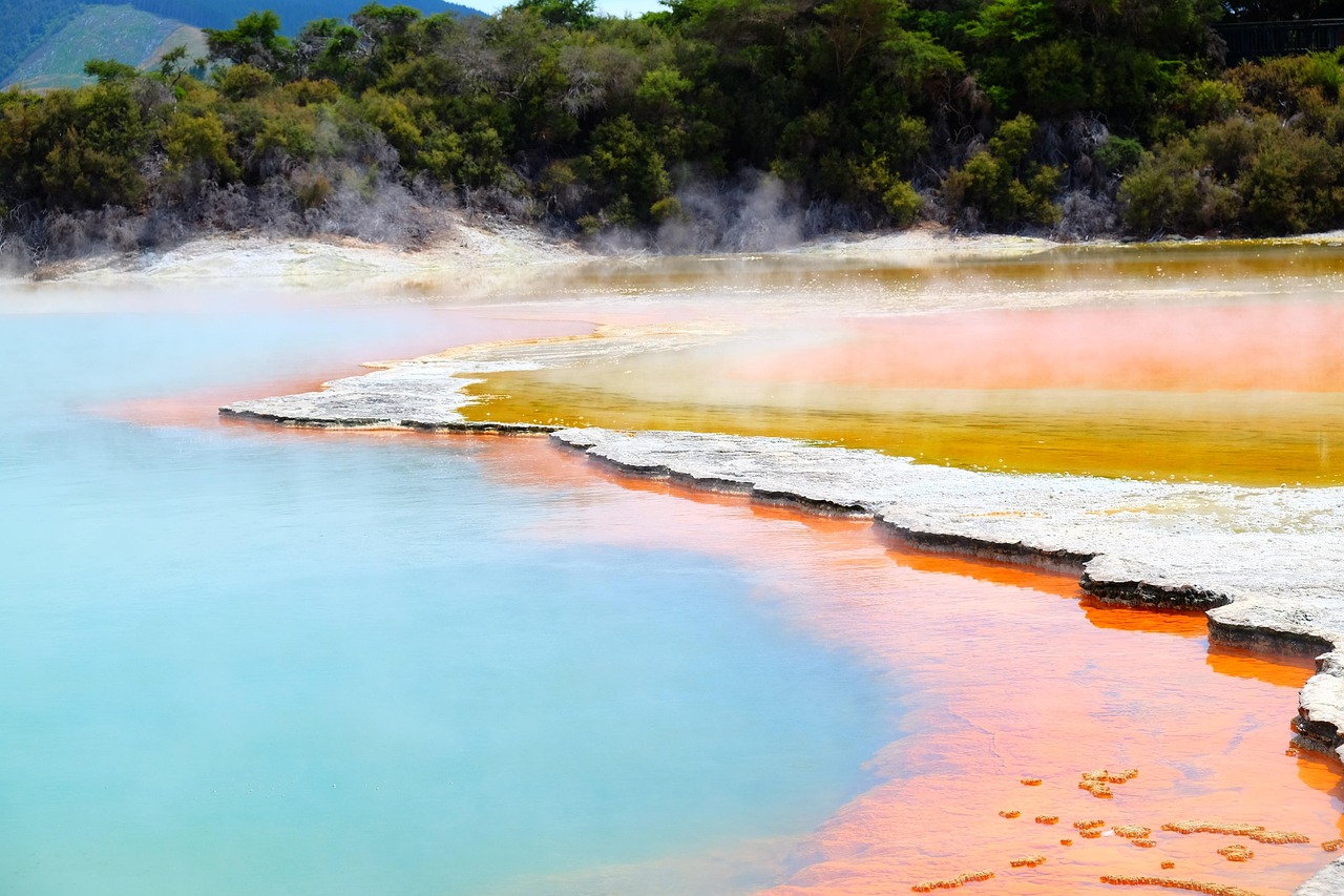 The geothermal region around Rotorua, long an important area of Maori settlement