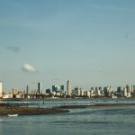 The sprawling skyline of Mumbai, the great metropolis of the Marathi homeland
