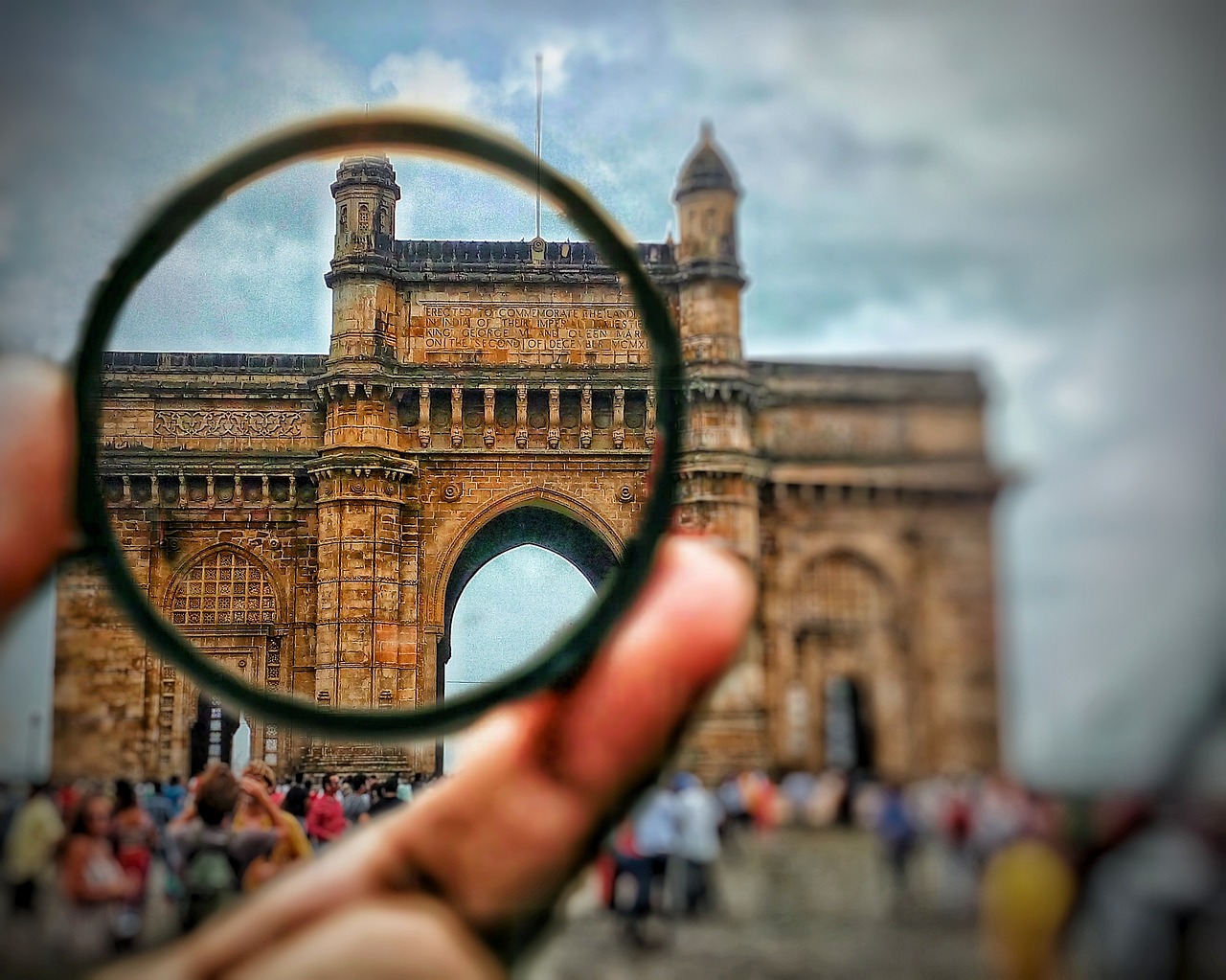 The Gateway of India in Mumbai, an iconic monument on the Arabian Sea