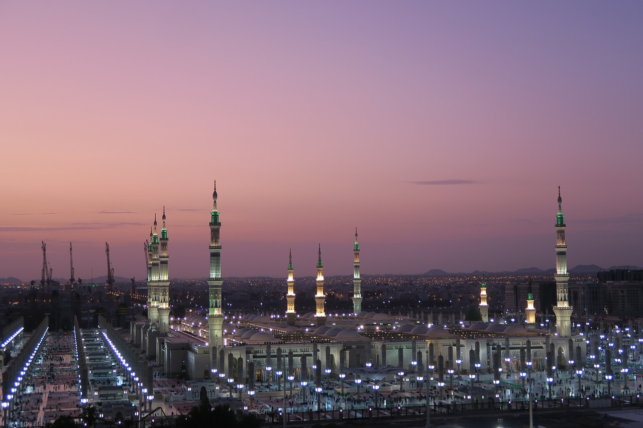 The Prophet’s Mosque in Medina