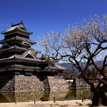 Matsumoto Castle and Japan Alps