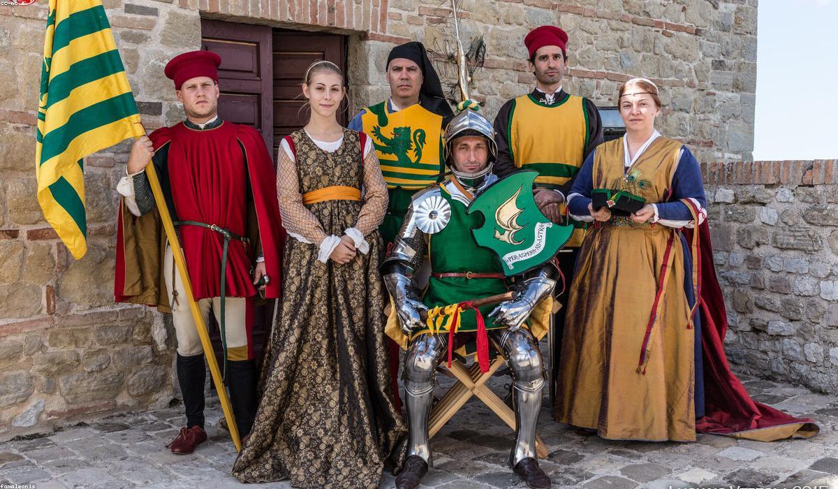 A suit of medieval armour
