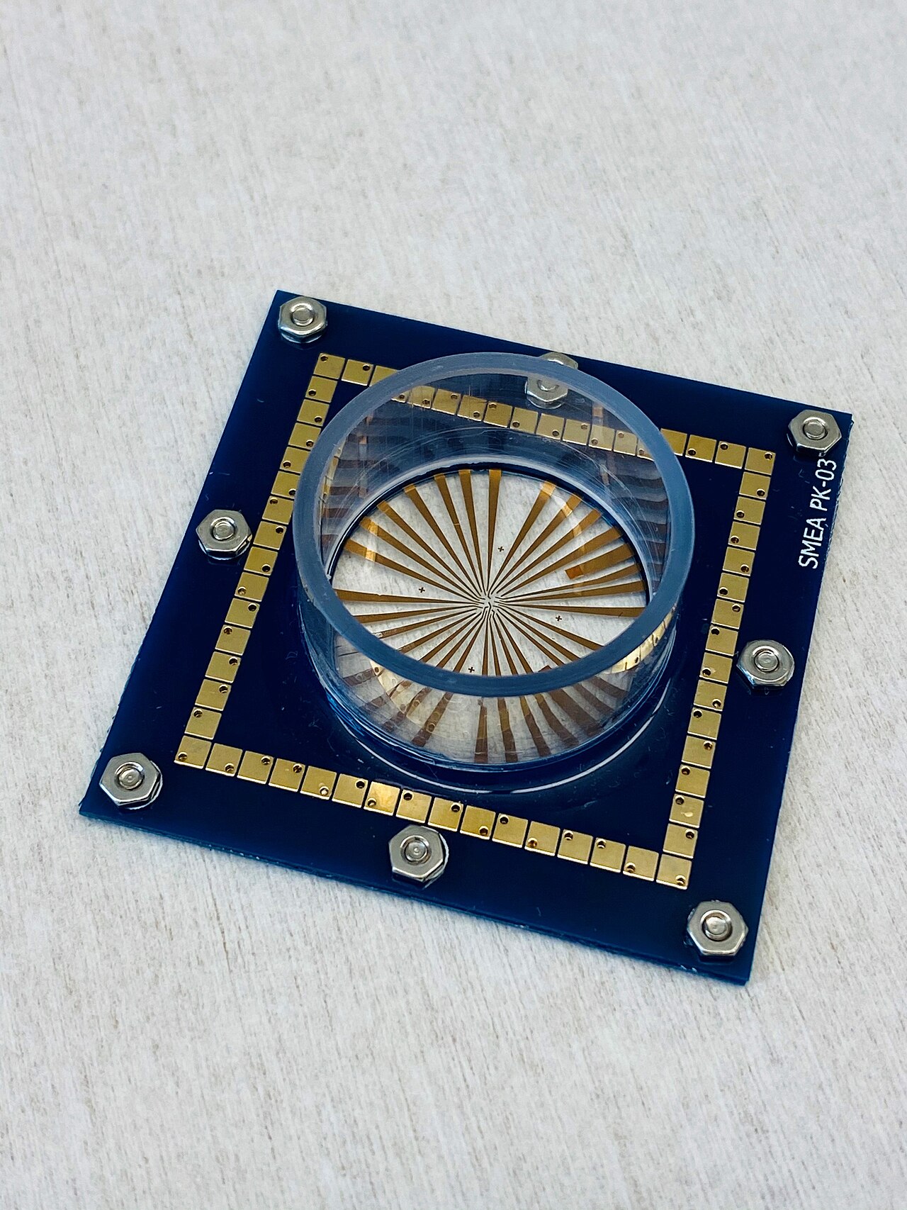 A microelectrode array