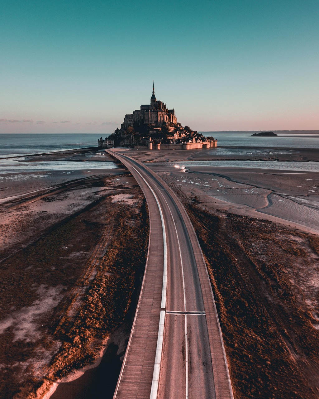 The abbey of Mont-Saint-Michel