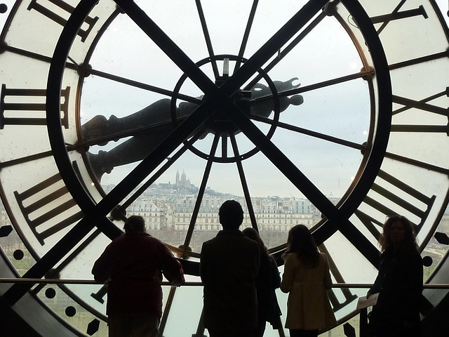 The grand interior of the Musee d'Orsay