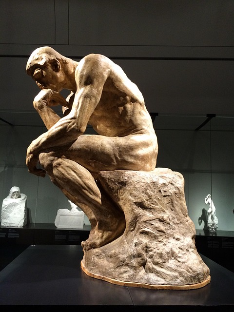 A sculpture by Auguste Rodin