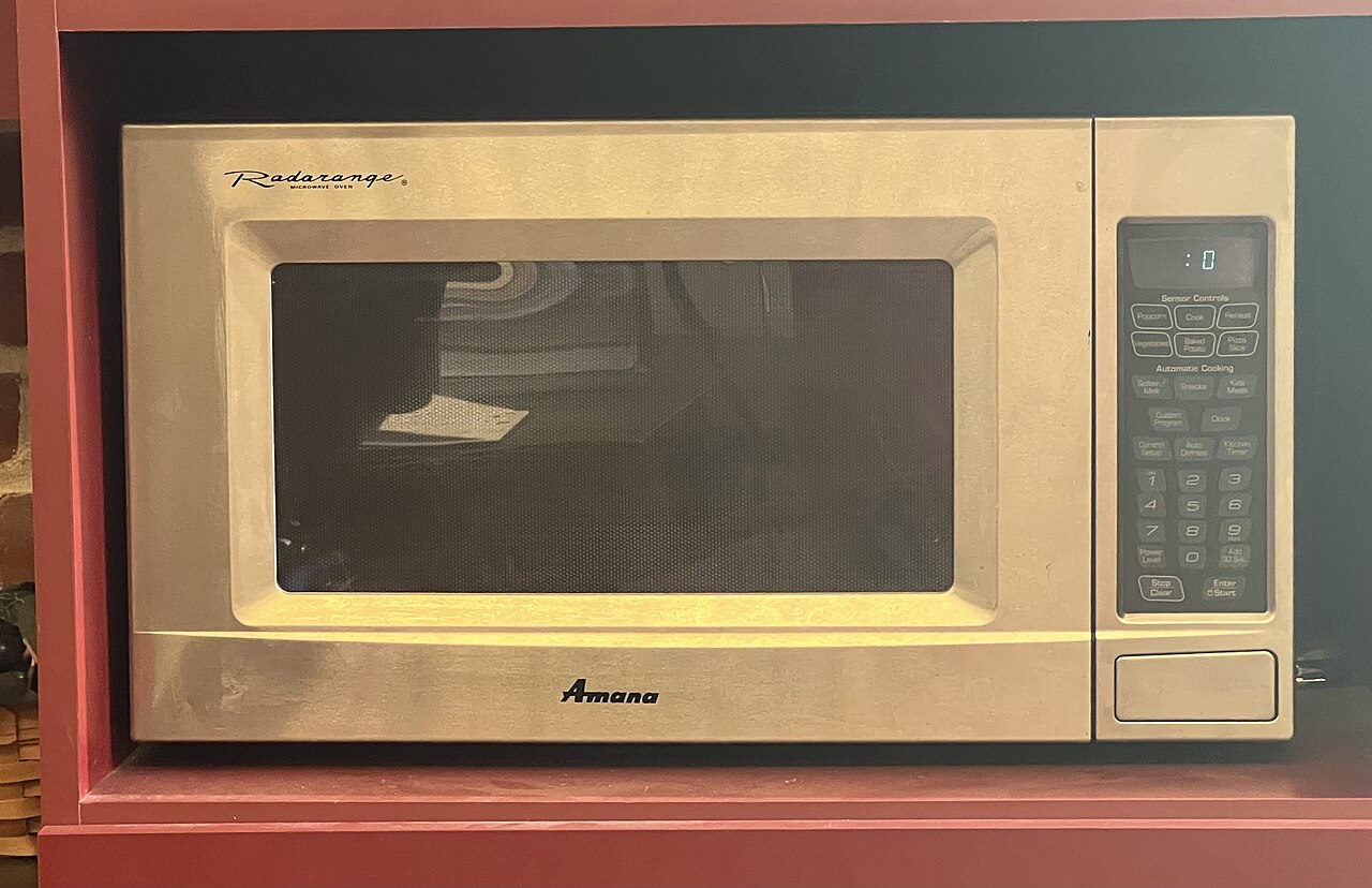 The Amana Radarange, an early home microwave oven