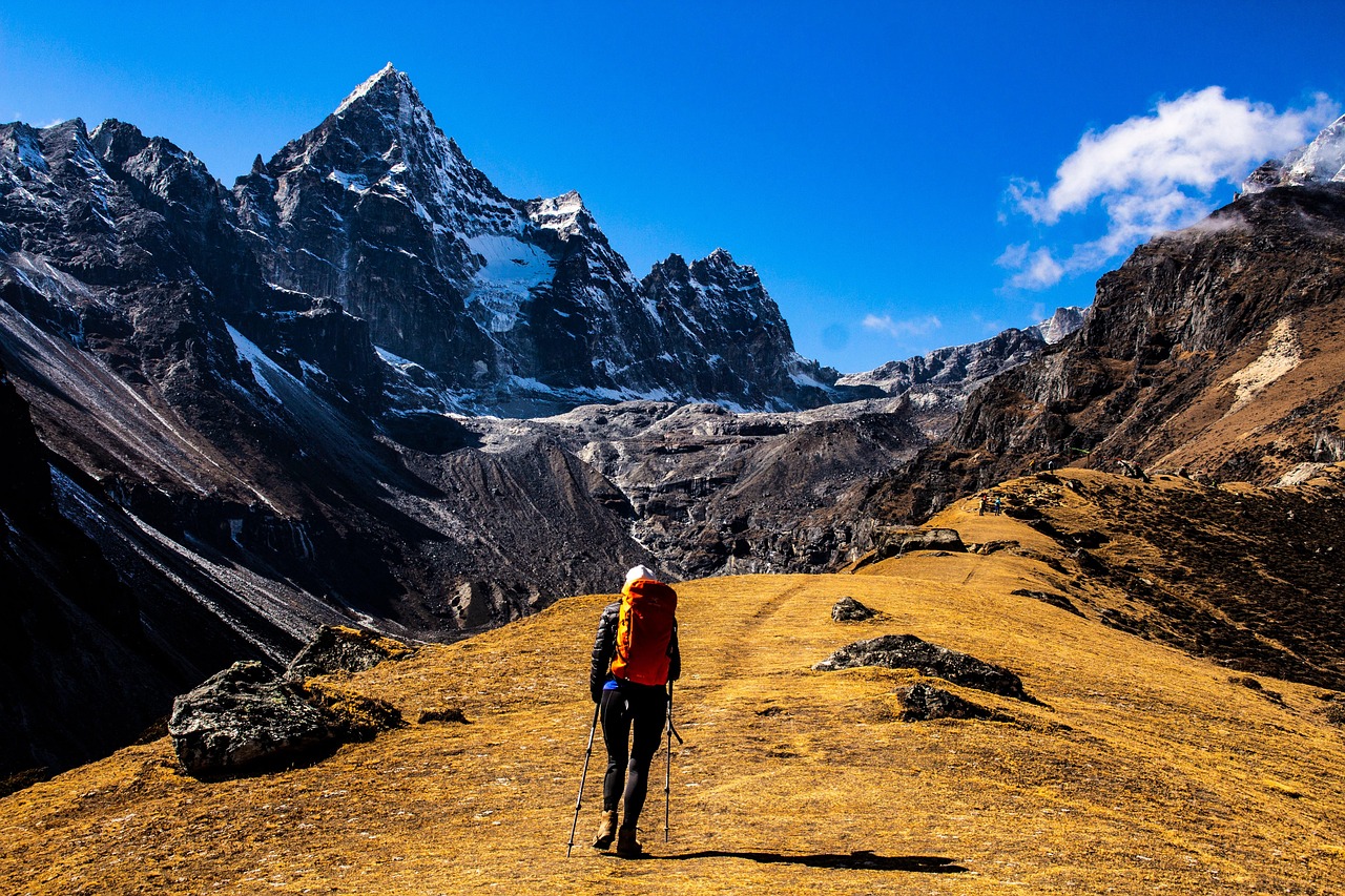 The Himalaya of Nepal, home to Everest and the highest mountains on earth