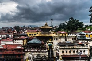 Pashupatinath, the great Hindu temple on the banks of the Bagmati