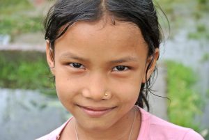 A Nepali child, the next generation of a Himalayan people