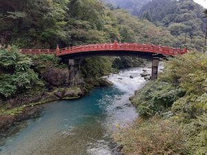 Nikko Shinkyo red bridge