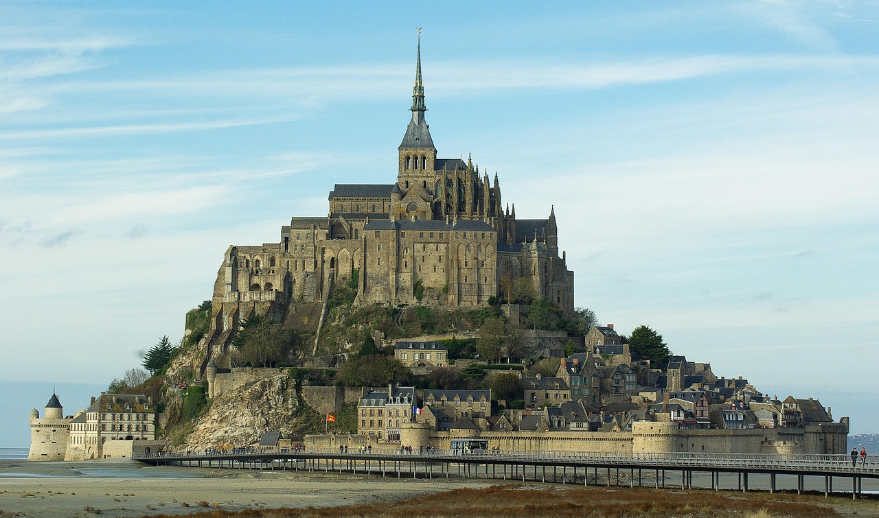 Mont-Saint-Michel in Normandy