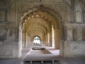 The Red Fort of Delhi, a great monument of the Mughal capital