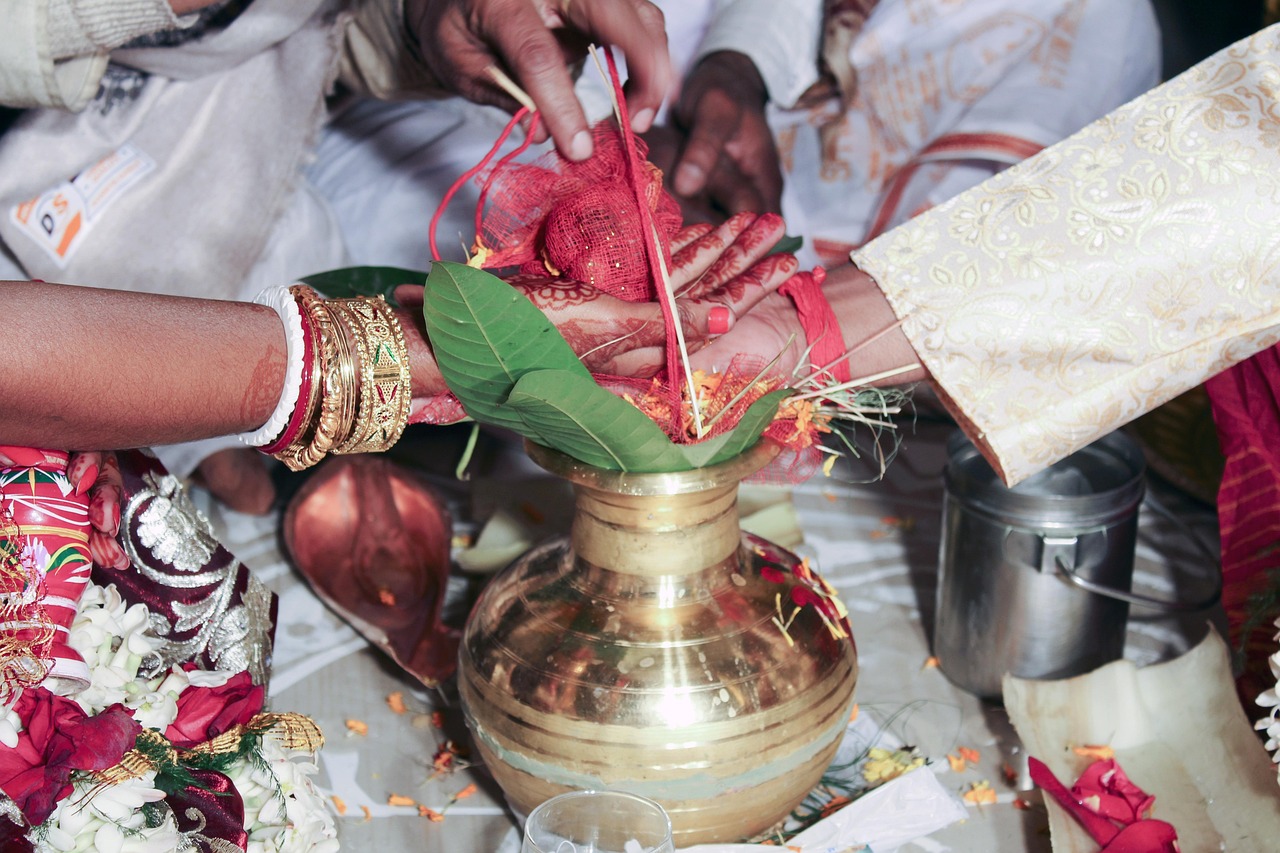 The color and ceremony of a North Indian wedding