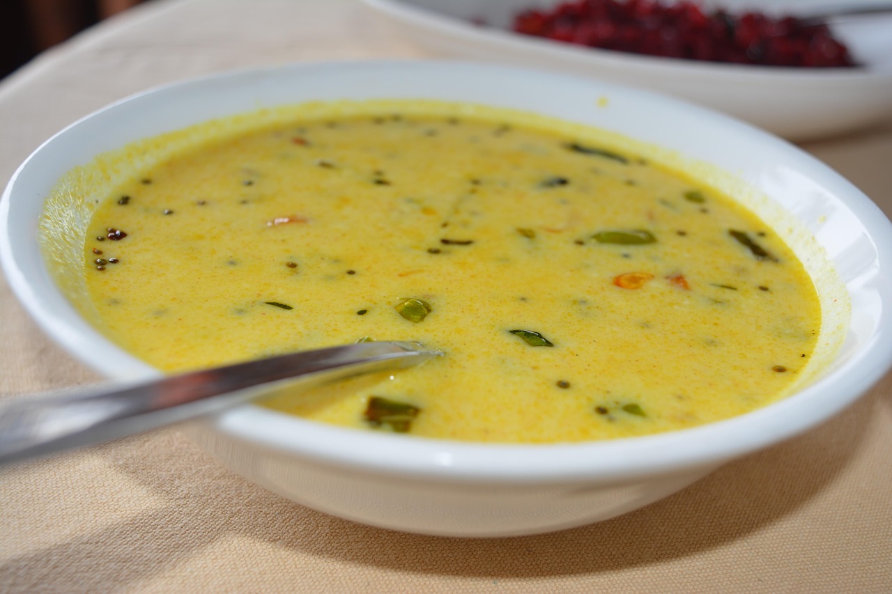 A rich North Indian curry, the kind of food known across the world as Indian cuisine