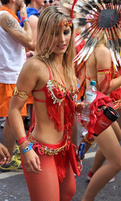 Color and costumes at the Notting Hill Carnival